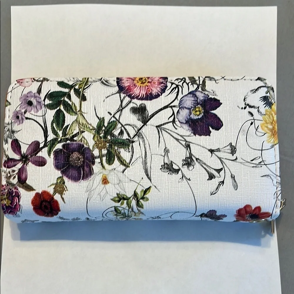 New Double Zipper Wallet Wristlet